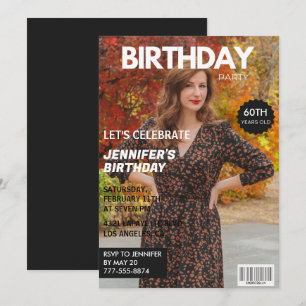 Einladungen zum 60. Geburtstag für sie Zeitschrift