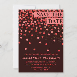 Einladungen zum 68. Geburtstag Save the Date Confe