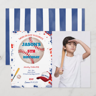 Einladungen zum Baseball-Foto