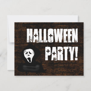 Einladungen zum beängstigenden Halloween-Party