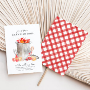 Einladungen zum Crawfish Boil Crawfish Boil