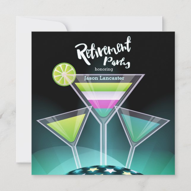 Einladungen zum Festtoast (Vorderseite)