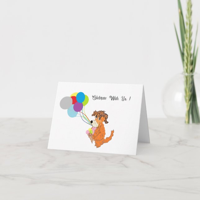 Einladungen zum Geburtstag: Eiscreme-Zeit (Vorderseite)