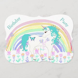 Einladungen zum Geburtstag von Unicorn