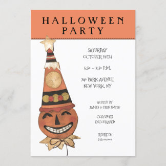 Einladungen zum Halloween-Party