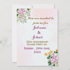 Einladungen zum Hochzeitstag