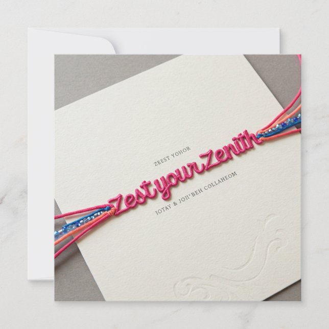 Einladungen zum Junggeselinnen-Abschied (Vorderseite)