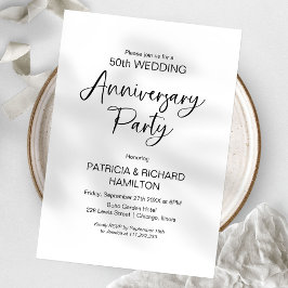 Einladungen zum kalligraphischen Hochzeitstag