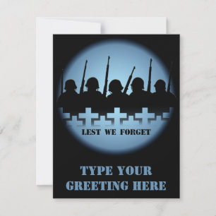 Einladungen zum Krieg, damit wir RSVP-Karten nicht