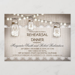 Einladungen zum Probe-Dinner mit Krügen und Maurer