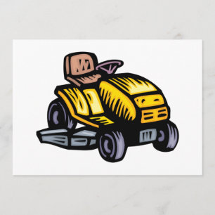 Einladungen zum Rasenmäher