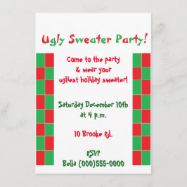 Einladungen zum "Ugly Sweater Party"