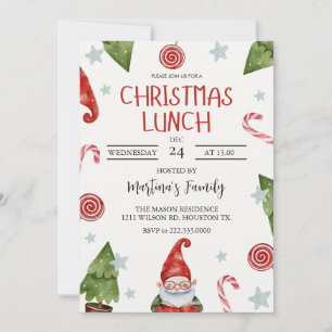 Einladungen zum Weihnachtsessen Weihnachts-Party