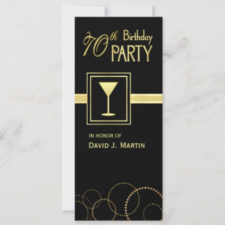 Einladungen zur 70. Geburtstagspartei