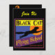 Einladungen zur Black Cat Flying School (Vorne/Hinten)