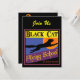 Einladungen zur Black Cat Flying School (Vorderseite/Rückseite Beispiel)