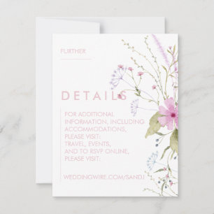 Einladungen zur Blumenhochzeit