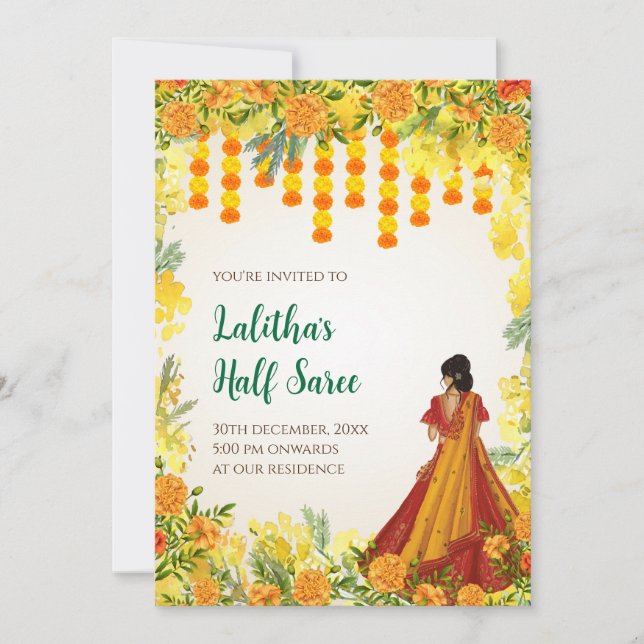 Einladungen zur digitalen Halbzeitfunktion (Vorderseite)