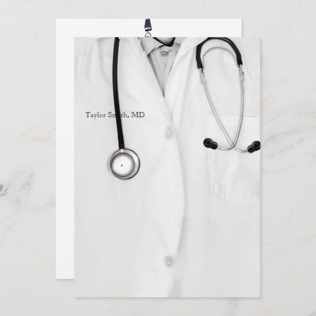 Einladungen zur Doktorand (Vorne/Hinten)