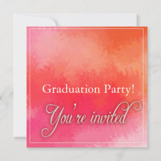 Einladungen zur Easy Graduation Party