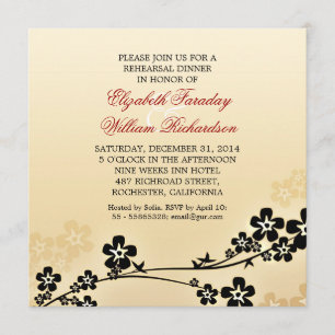 Einladungen zur eleganten Probe