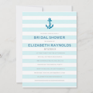 Einladungen zur formellen Ankerdusche