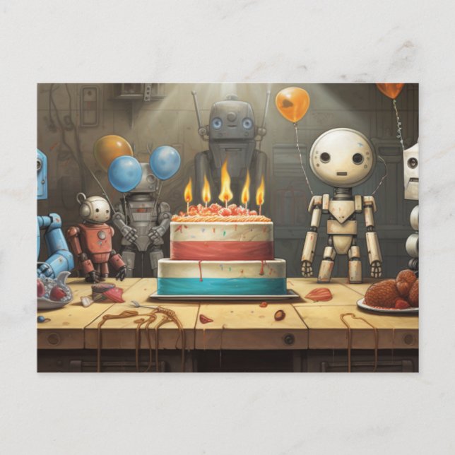 Einladungen zur Geburtstagsfeier des Jungen #8 (Vorderseite)