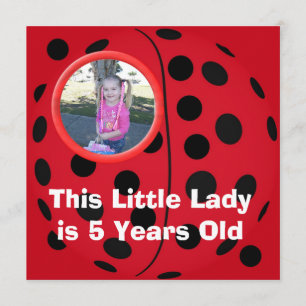 Einladungen zur Geburtstagsfeier von Little Lady L