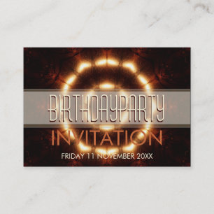 Einladungen zur Größe der Liebe Lights Circle Pock