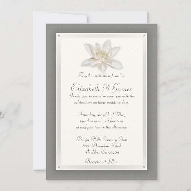 Einladungen zur Hochzeit (Vorderseite)