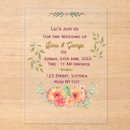 Einladungen zur Hochzeit