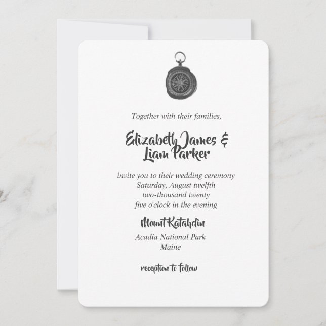 Einladungen zur Hochzeit (Vorderseite)