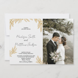 Einladungen zur Hochzeit von Frauen mit Foto
