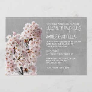 Einladungen zur Hochzeit von Kirsch-Blossom