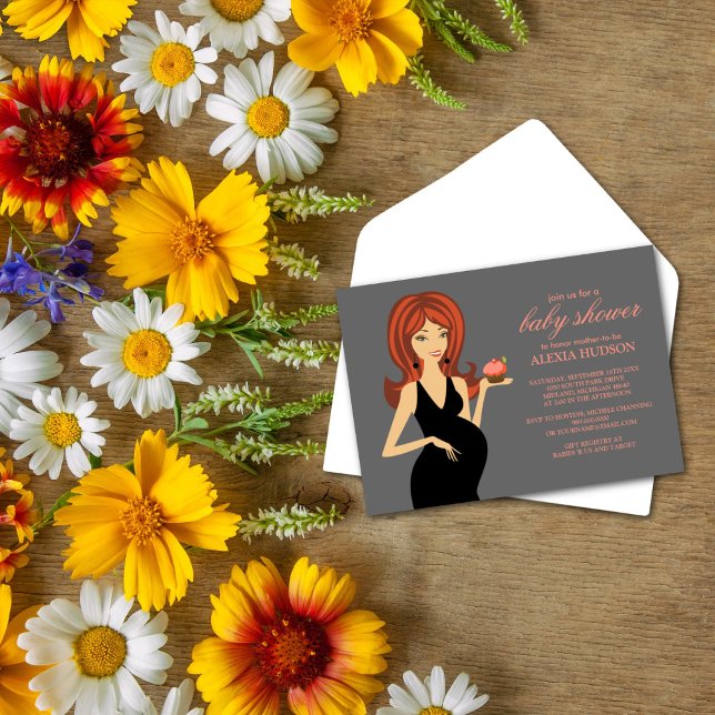 Einladungen zur Kinderdusche {Gray} (Von Creator hochgeladen)