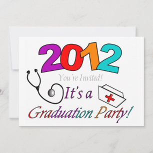 Einladungen zur Krankenschwester Graduation Party 