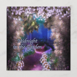 Einladungen zur lila Mondlicht-Prom