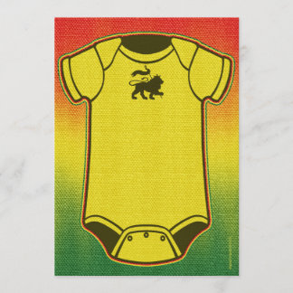 Einladungen zur Reggae Baby Dusche