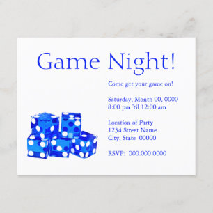 Einladungen zur Spielnacht