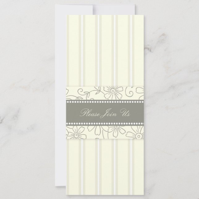 Einladungen zur Verlängerung der Hochzeit von Crea (Vorderseite)