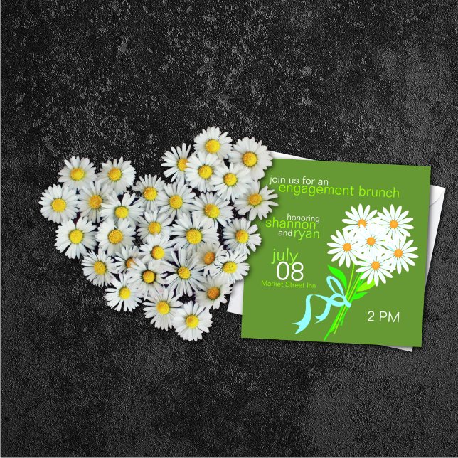 Einladungen zur Verlobung {Grün} (Von Creator hochgeladen)