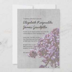 Einladungen zur Vintagen Hochzeit
