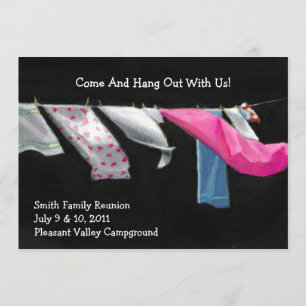 Einladungen zur Wiedersehen: Hang Out (Wäsche)