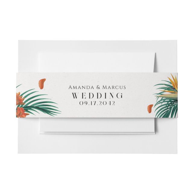 Einladungs Banderole (Vorderseite Beispiel)