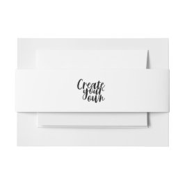 Einladungs Banderole