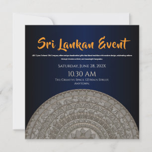 Einladungs-Design in Sri Lanka Save The Date