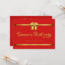 Einladungs-Flachkarte der Saison