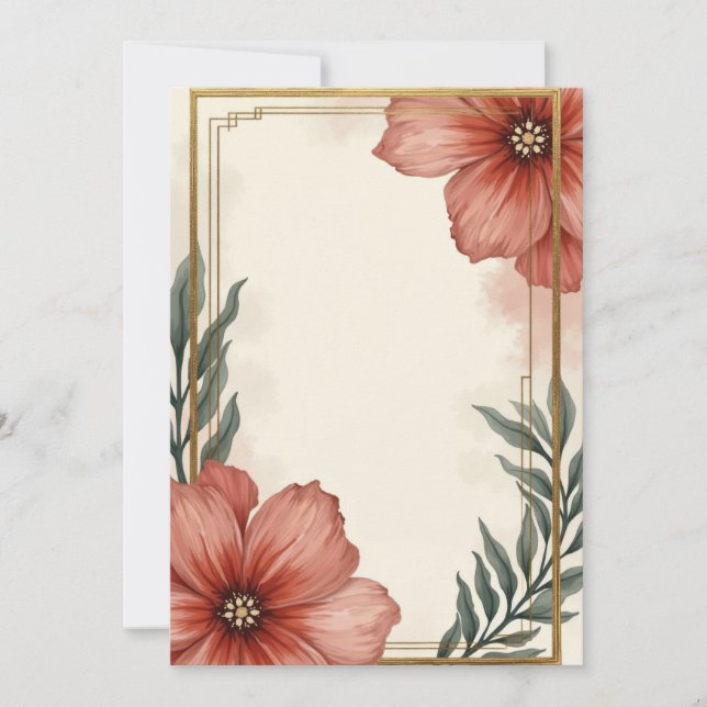 Einladungs-Kartendesign Einladung (Vorderseite)