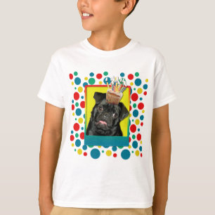 Einladungs-kleiner Kuchen - Mops - Ruffy T-Shirt