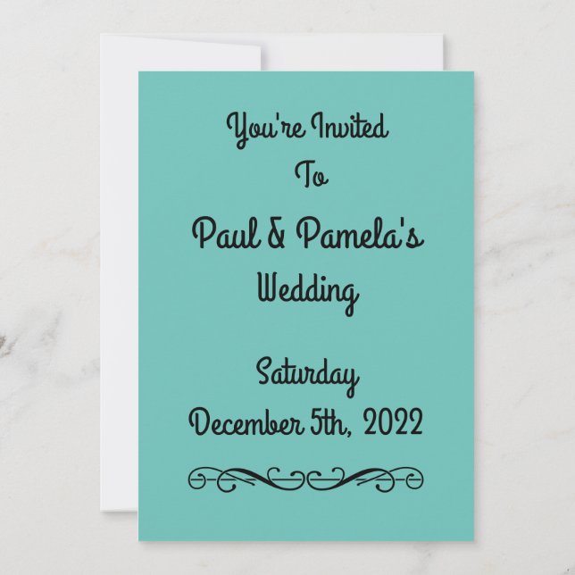 Einladungs-Paar mit Sonnenuntergang individuell an Einladung (Rückseite)